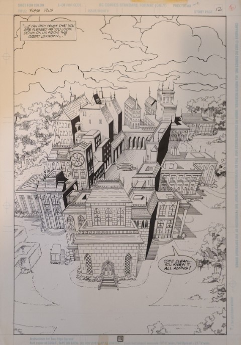 Flash Plus Nightwing pg. 12 by P: Eduardo Barreto, I: Gerry Fernandez